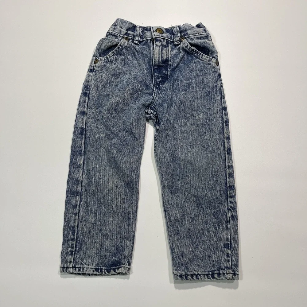 Vintage Oshkosh B Gosh Acid Wash Denim Jeans‎ Size 4T